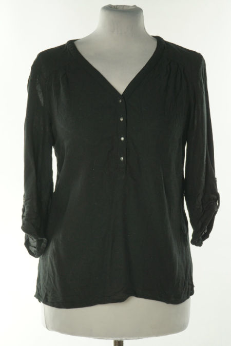 Bluzka czarna koszulowa