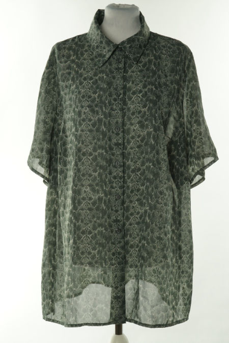 Koszula szara wzorzysta