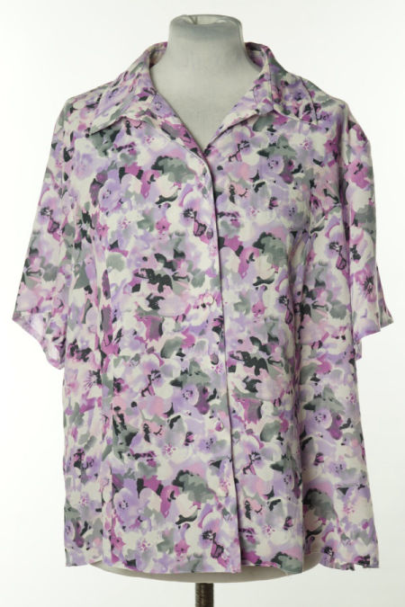 Koszula fioletowa w paski