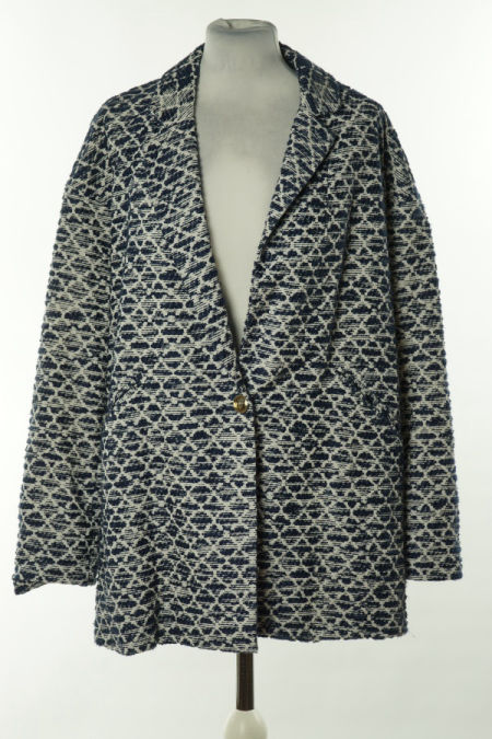 Marynarka biało-granatowa