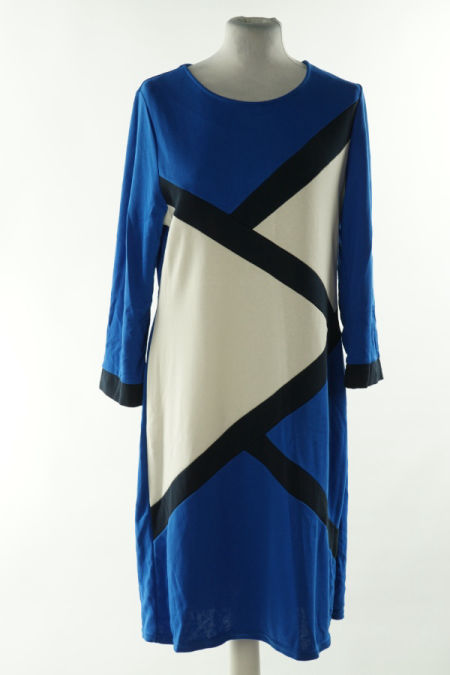 Sunkienka niebiesko - biało - czarna