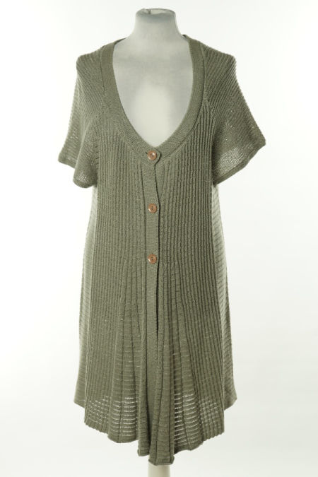 Kardigan szary sweterkowy