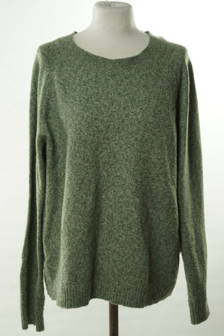Sweter zielony melanż