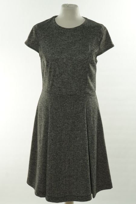 Sukienka wizytowa czarno szara 