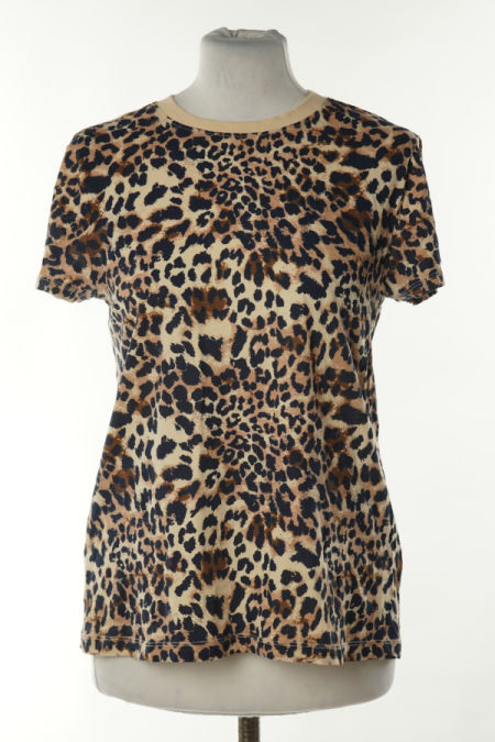 Koszulka beżowa w cętki