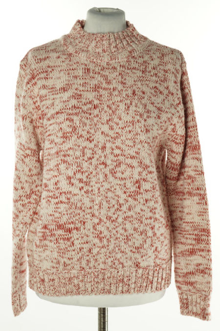 Sweter biało-czerwony