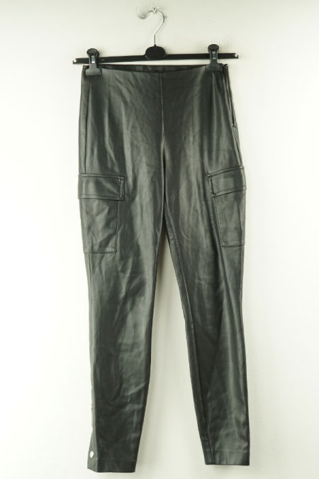 Legginsy czarne ekoskóra