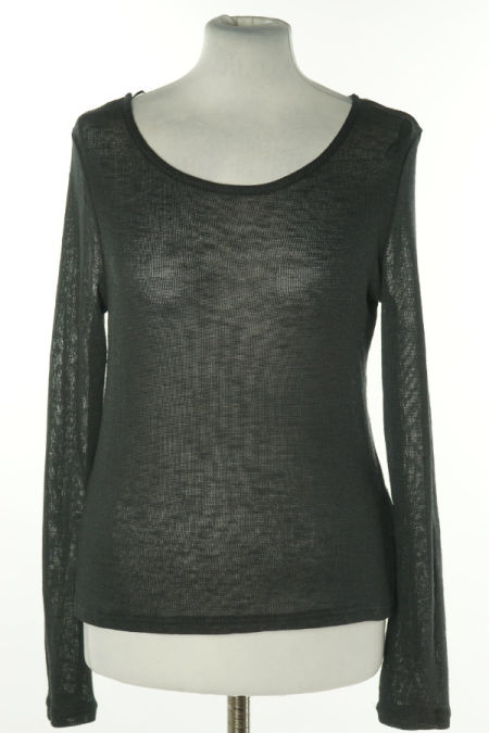 Bluzka sweterkowa czarna