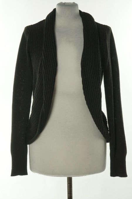 Narzutka sweterkowa czarna, H&M