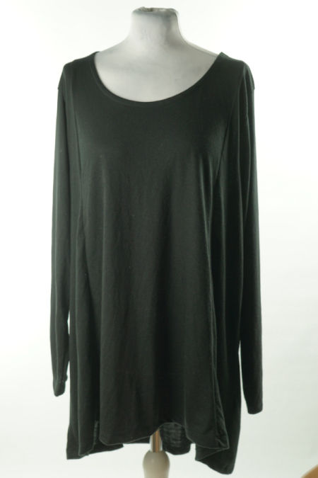 Bluzka czarna z długim rękawem