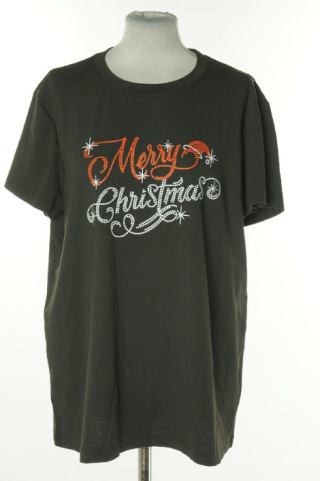 Koszulka czarna Merry Christmas
