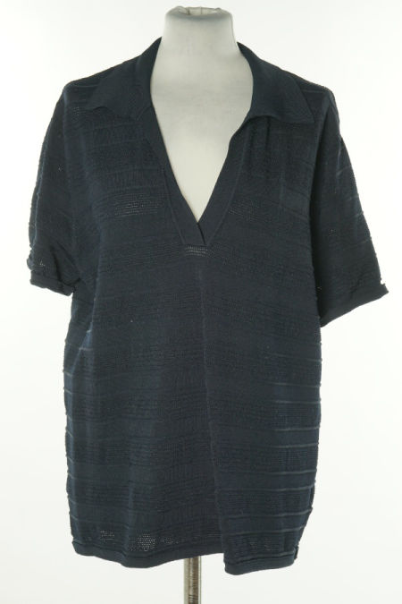 Bluzka sweterkowa granatowa