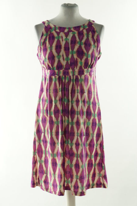 Sukienka różowo-beżowa