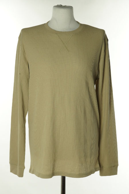 Bluzka beżowa waflowa