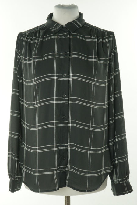 Koszula czarna w kratkę