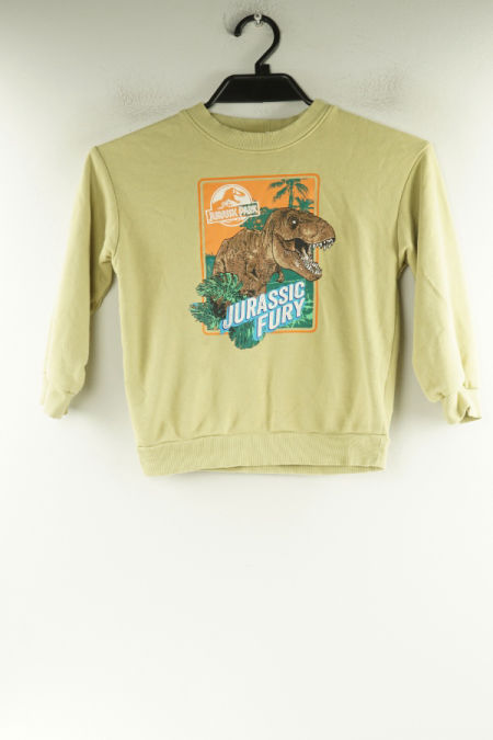 Bluza zielona dinozaur