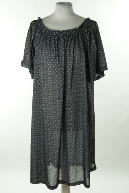 Sukienka grafitowa w rąby, H&M