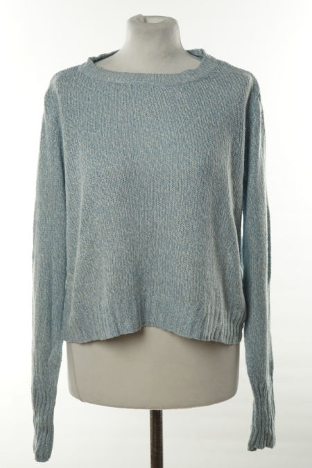 Sweter cienki niebieski H&M
