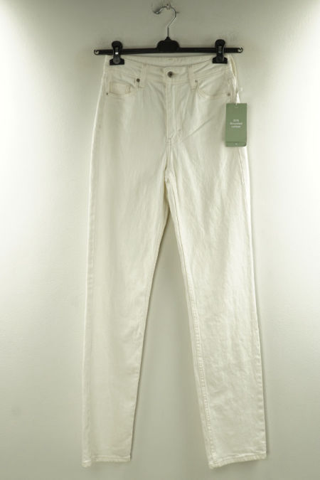 Spodnie białe jeansowe