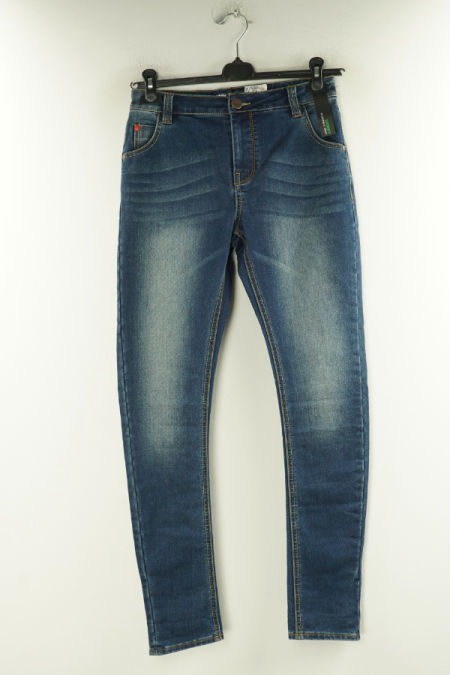 Spodnie granatowe jeansowe