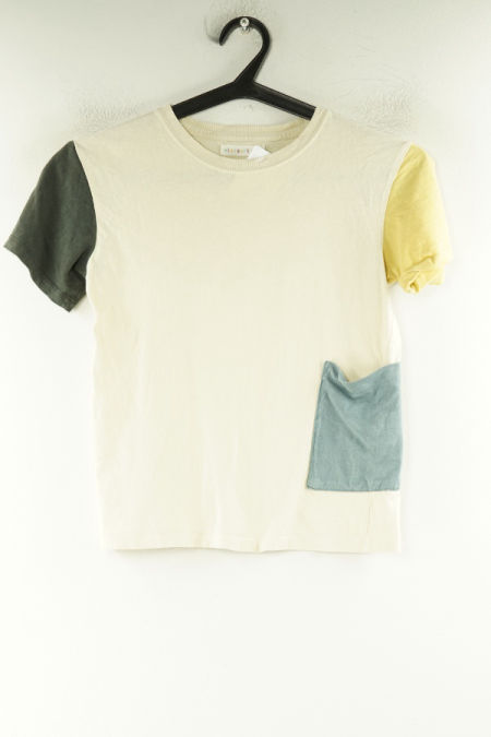 Koszula beżowa z kieszonką