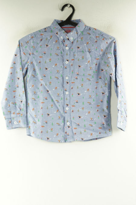 Koszula niebieska świąteczna