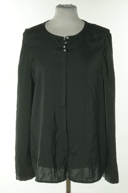 Koszula czarna z długim rękawem