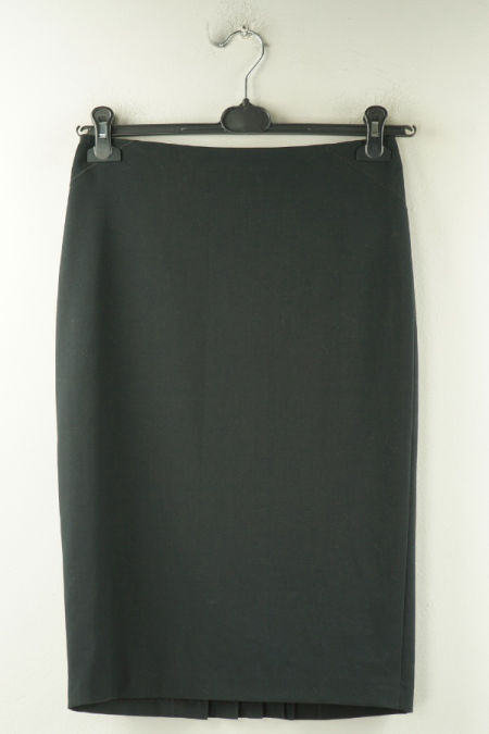 Spódnica czarna gładka