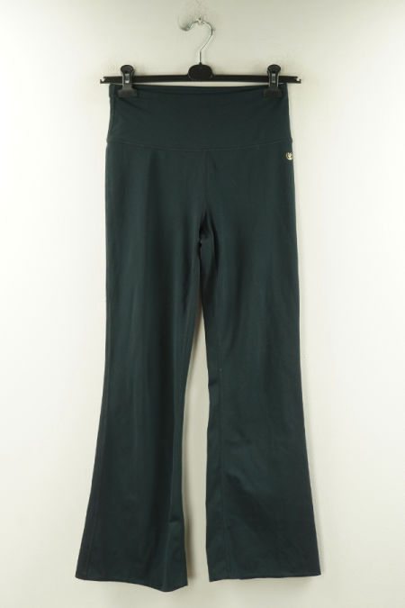 Legginsy czarne z prostą nogawką