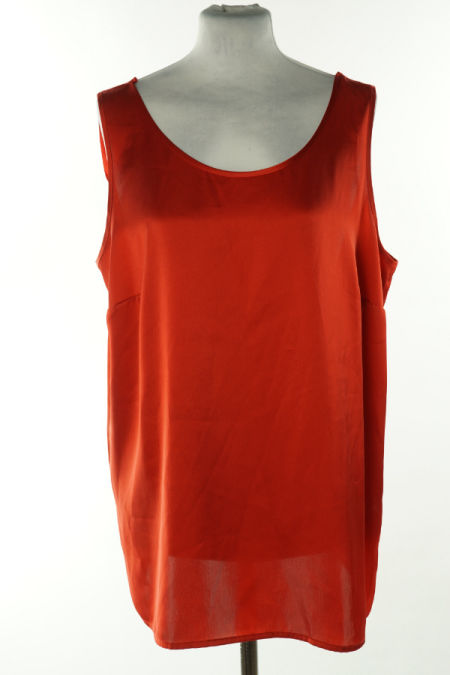 Bluzka czerwona gładka