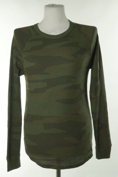 Bluzka ciemnozielona moro