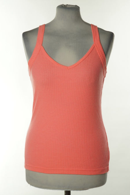 Koszulka różowa prążkowana