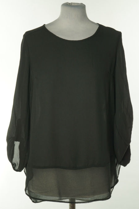 Bluzka czarna lekko prześwitująca
