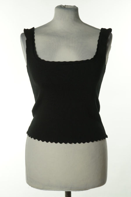 Bluzka sweterkowa czarna, ZARA