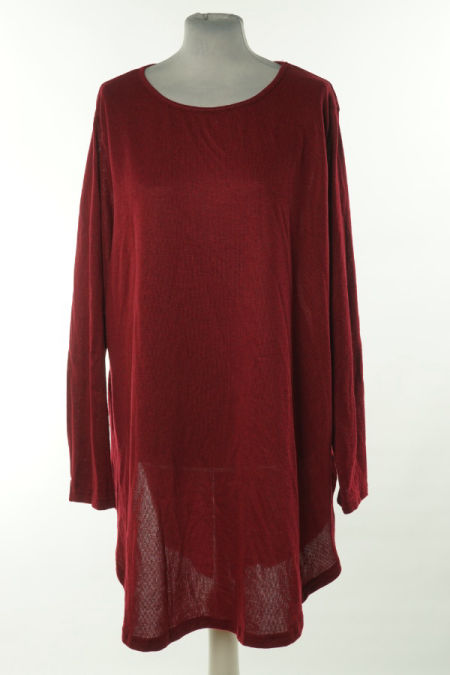 Sukienka sweterkowa czerwona