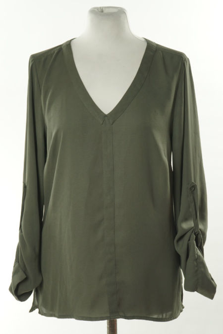 Bluzka ciemnozielona