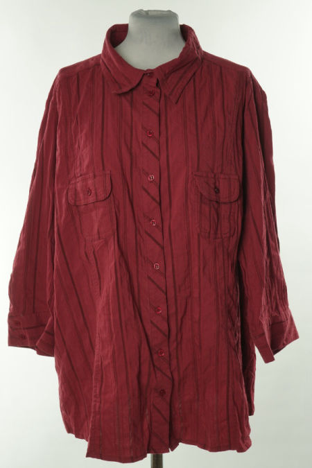 Koszula ciemnoróżowa