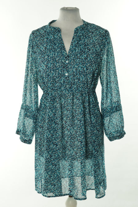 Bluzka niebieska w ciapki