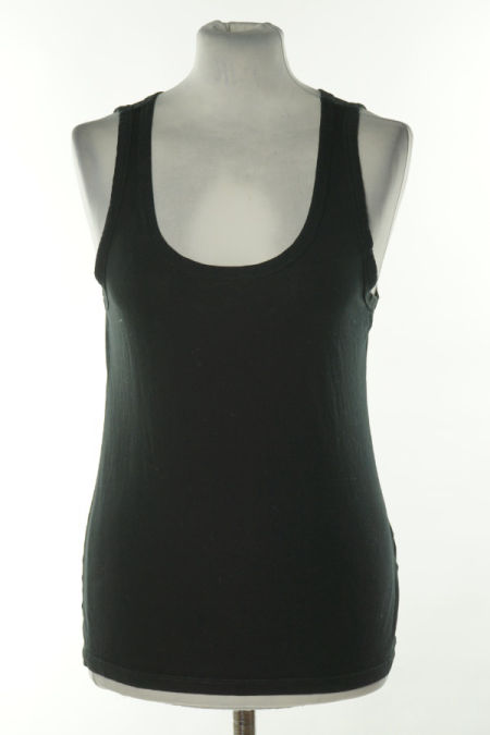 Koszulka czarna na ramiączkach, H&M