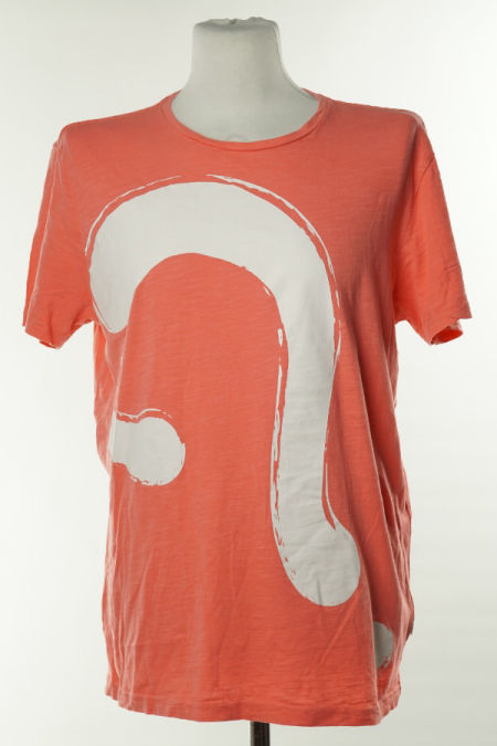 Koszulka różowa znak zapytania