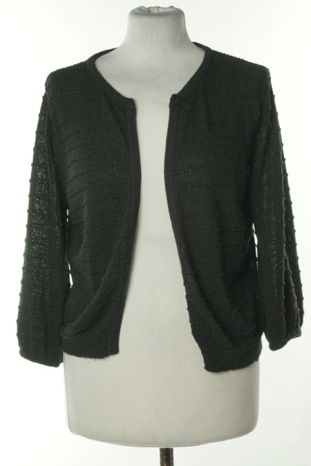 Narzutka czarna sweterkowa