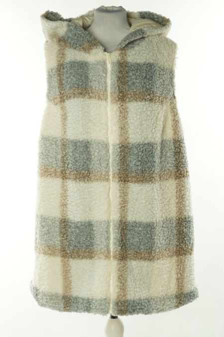 Kamizelka miś beżowo-szara