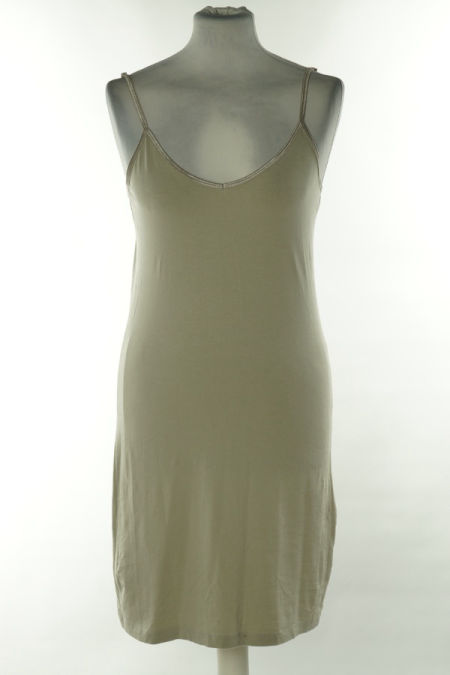 Koszula nocna beżowa na ramiączkach