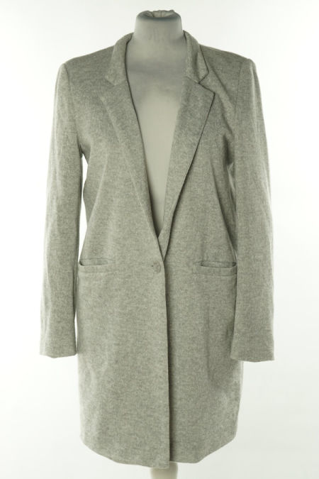 Płaszcz szary cienki