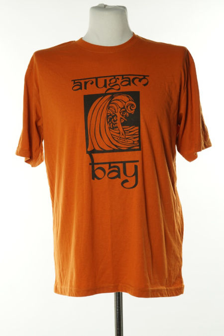 Koszulka pomarańczowo-brązowa