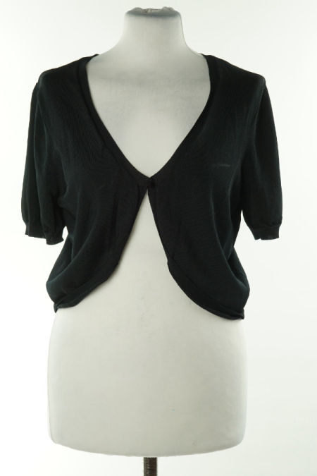 Kardigan krótki czarny