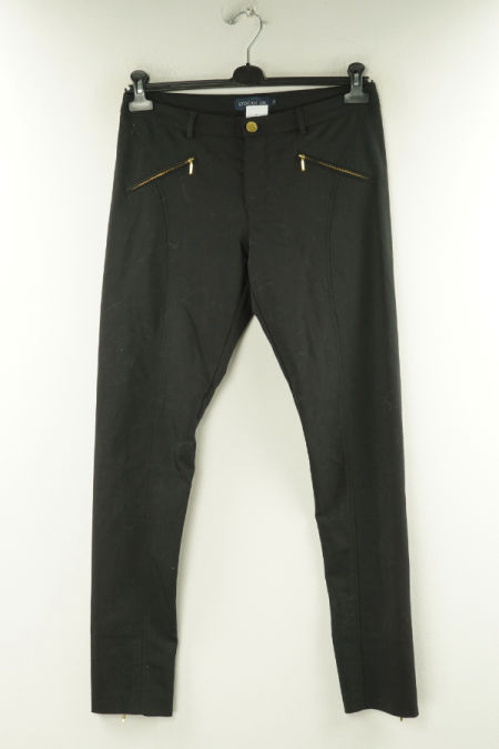 Spodnie materiałowe czarne