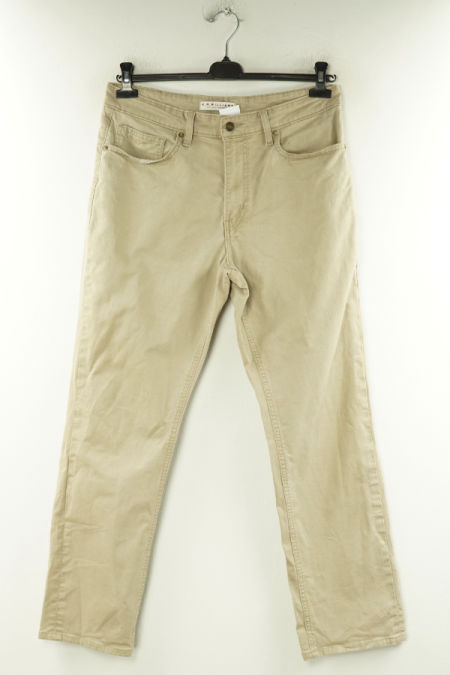 Spodnie beżowe jeansowe