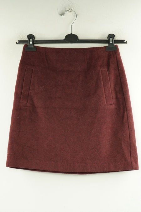 Spódnica bordowa sweterkowa