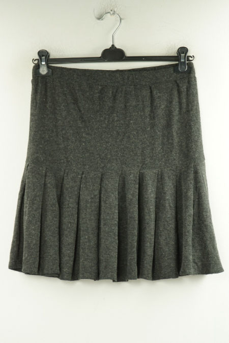 Spódnica grafitowa z domieszką wełny (14%)